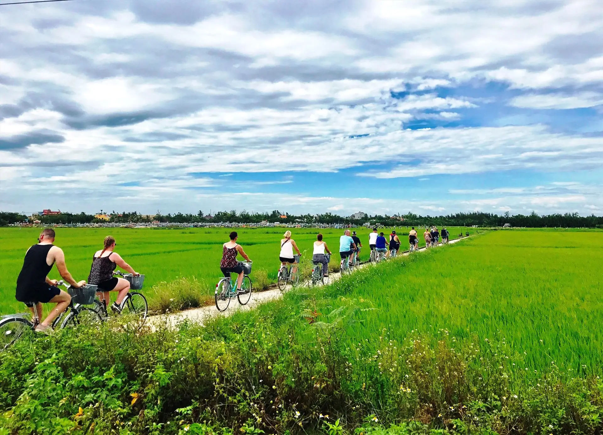 Join our countryside bicycle tour and explore the peaceful paths of the Mekong Delta. Experience the iconic landscape of lush rice paddies, meet local farmers, and capture stunning photos of your journey through Vietnam's rural heartland