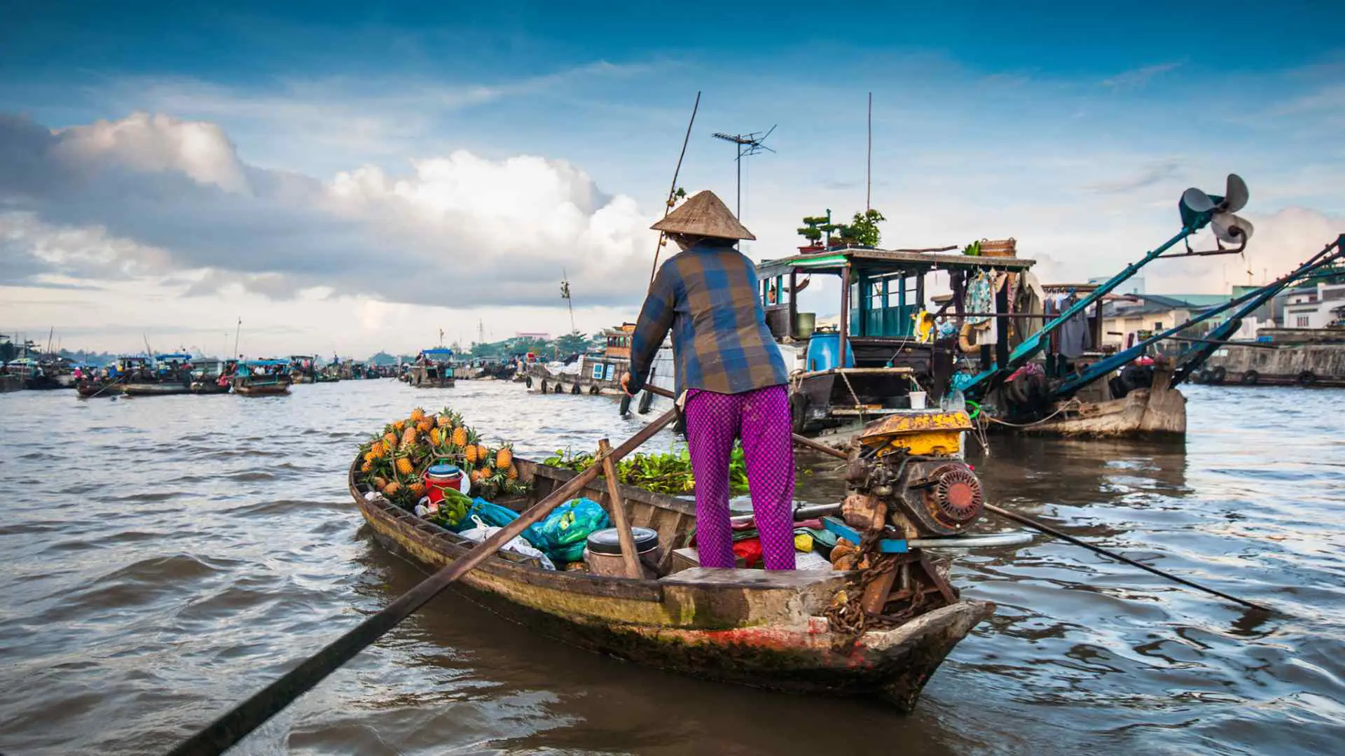 Marché flottant Cai Rang: Le cœur de la culture du delta du Mékong