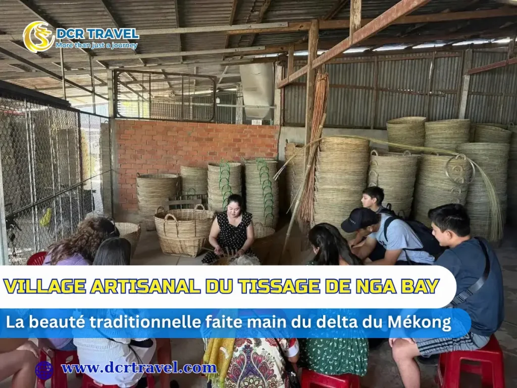 Village artisanal du tissage de Nga Bay: La beauté traditionnelle faite main du delta du Mékong